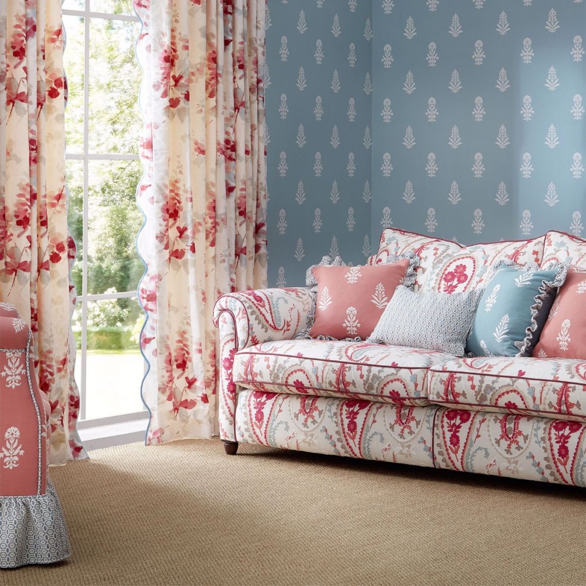 Sanderson Dabu Behang 217464 - LAB COLOUR THE WORLD