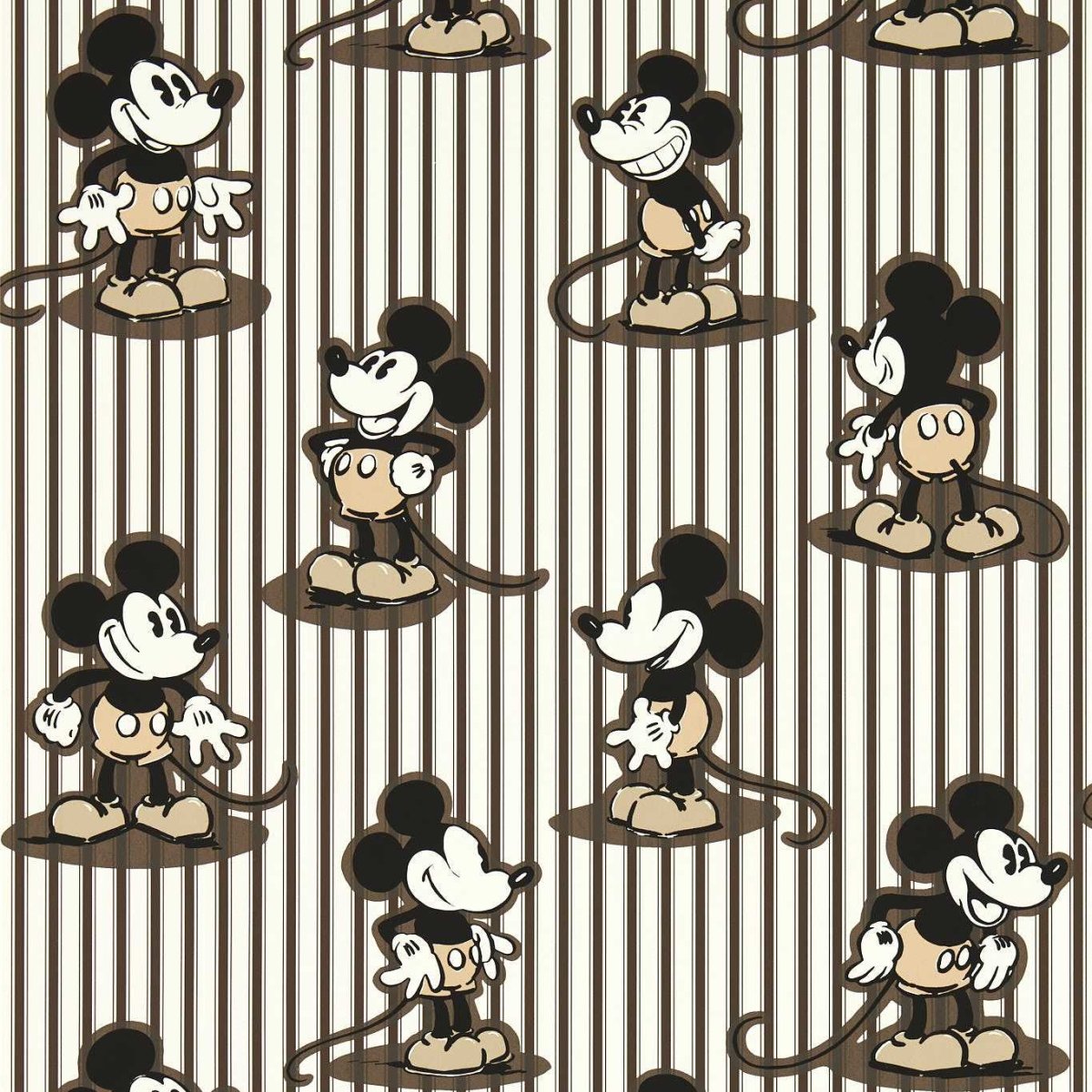 Sanderson Disney Home Mickey Stripe Behang 217272 - LAB COLOUR THE WORLD