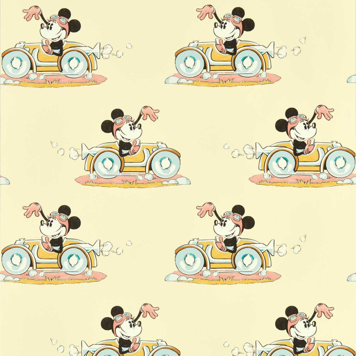 Sanderson Disney Home Minnie On The Move Behang 217269 - LAB COLOUR THE WORLD