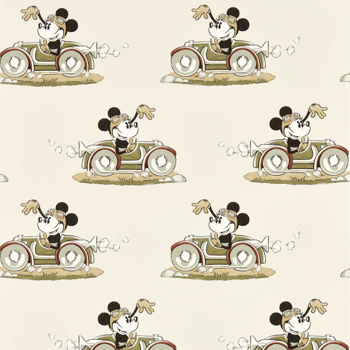 Sanderson Disney Home Minnie On The Move Behang 217270 - LAB COLOUR THE WORLD