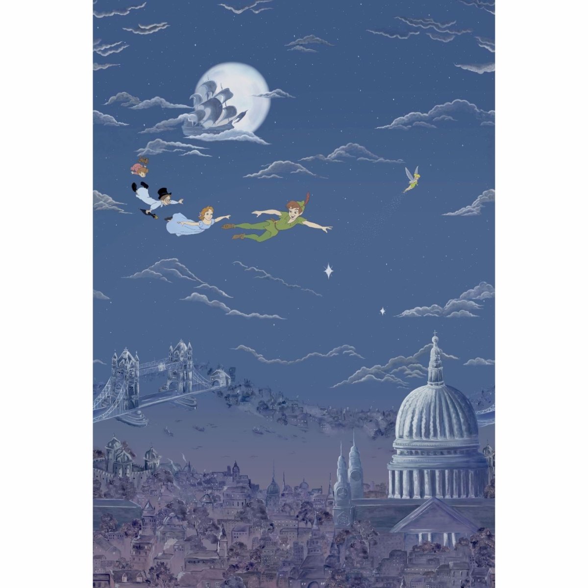 Sanderson Disney Home Peter Pan Behang 217293 - LAB COLOUR THE WORLD