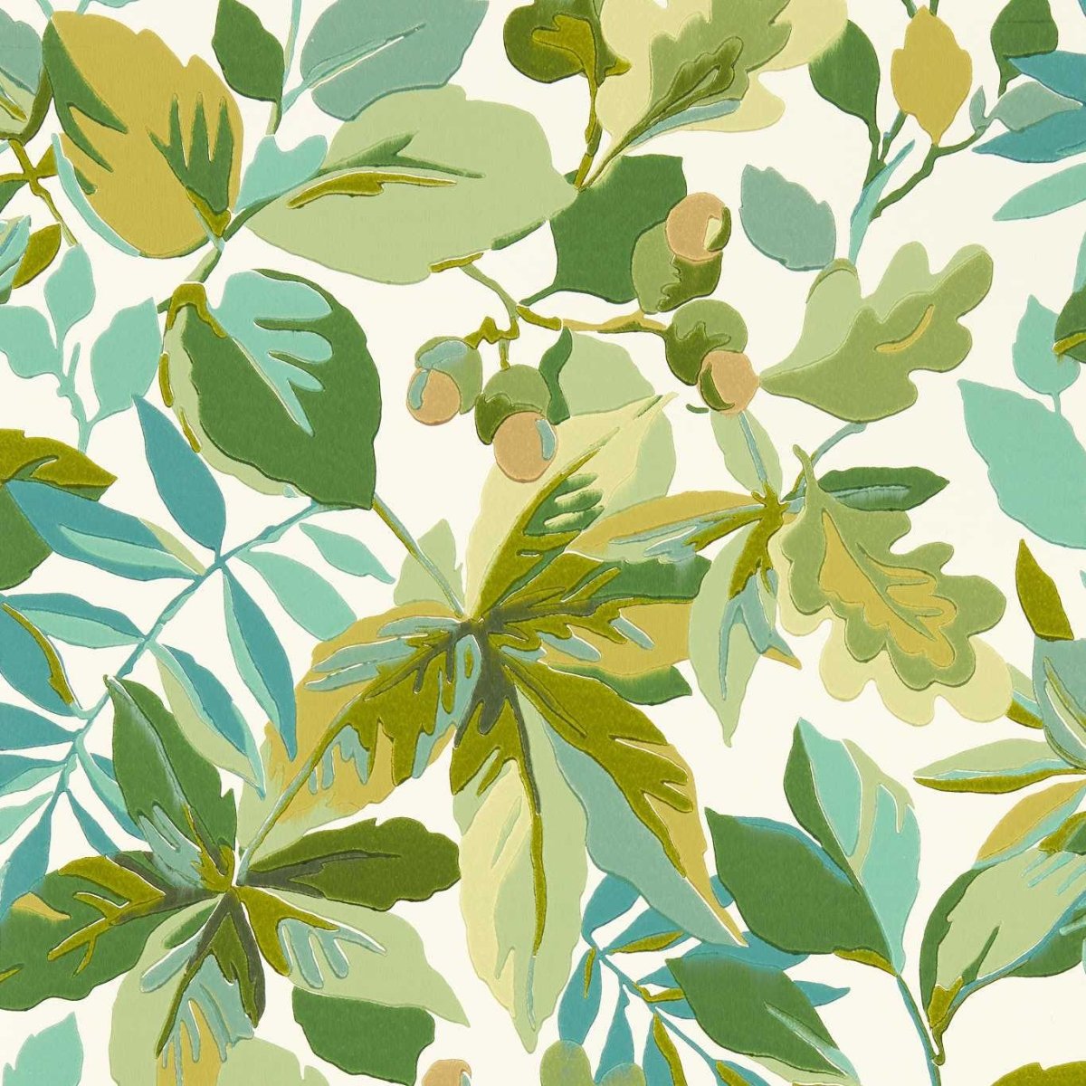 Sanderson Robin's Wood Behang 217223 - LAB COLOUR THE WORLD