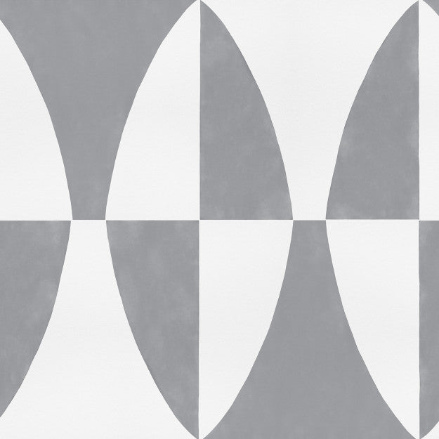 Les Dominotiers Shape Grey Grey Behang DOM 708