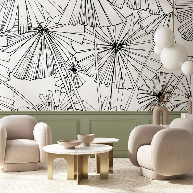 Les Dominotiers Spring Meadow Behang DOM 1007