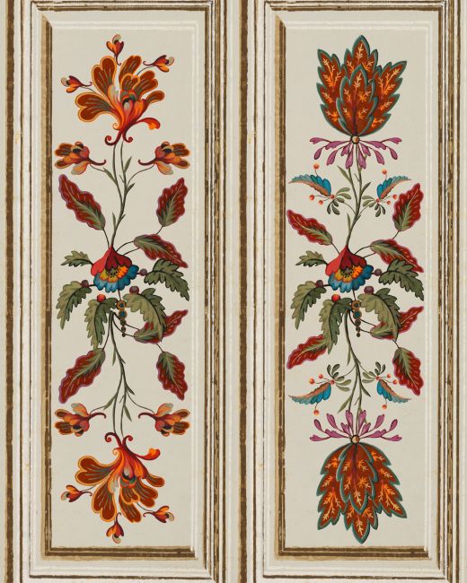 Mind The Gap Tyrolean Panel Taupe Behang