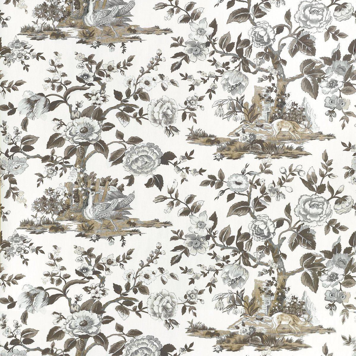 Thibaut Boxwood Forest Lodge Behang TWW10540 - LAB COLOUR THE WORLD
