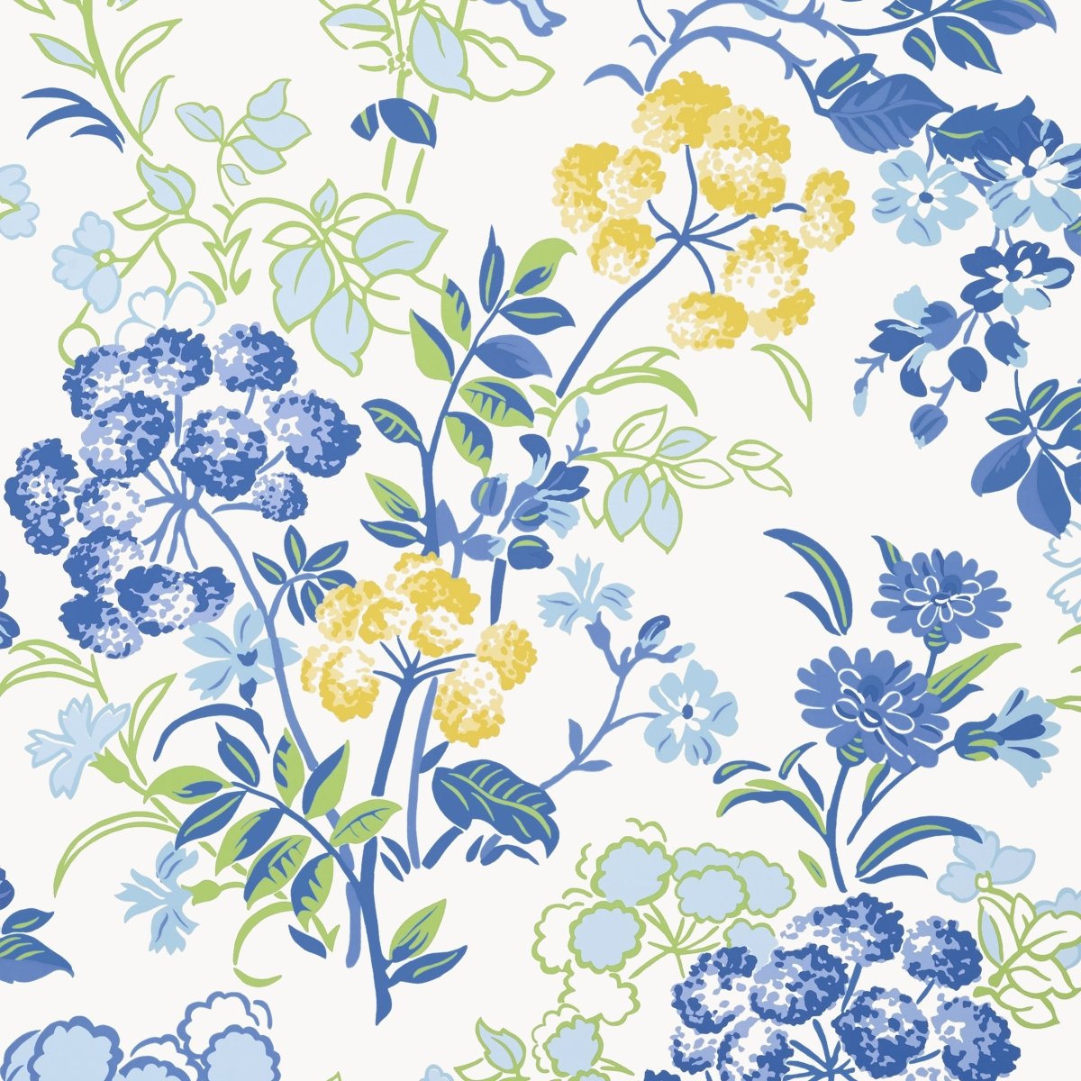 Thibaut Canopy Spring Garden Behang T14336 - LAB COLOUR THE WORLD