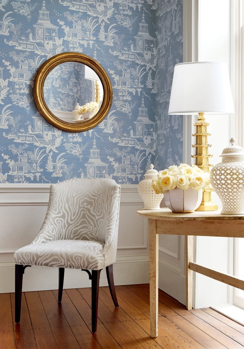 Thibaut Grand Palace Empress Court Behang T13649 - LAB COLOUR THE WORLD