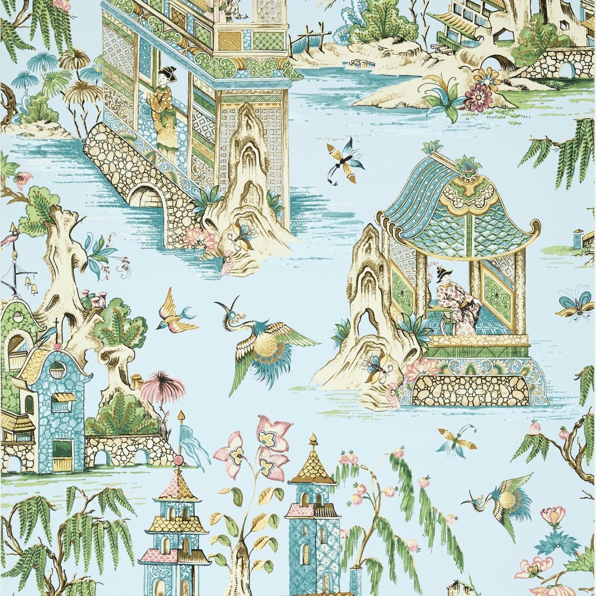 Thibaut Grand Palace Grand Palace Behang T13615 - LAB COLOUR THE WORLD