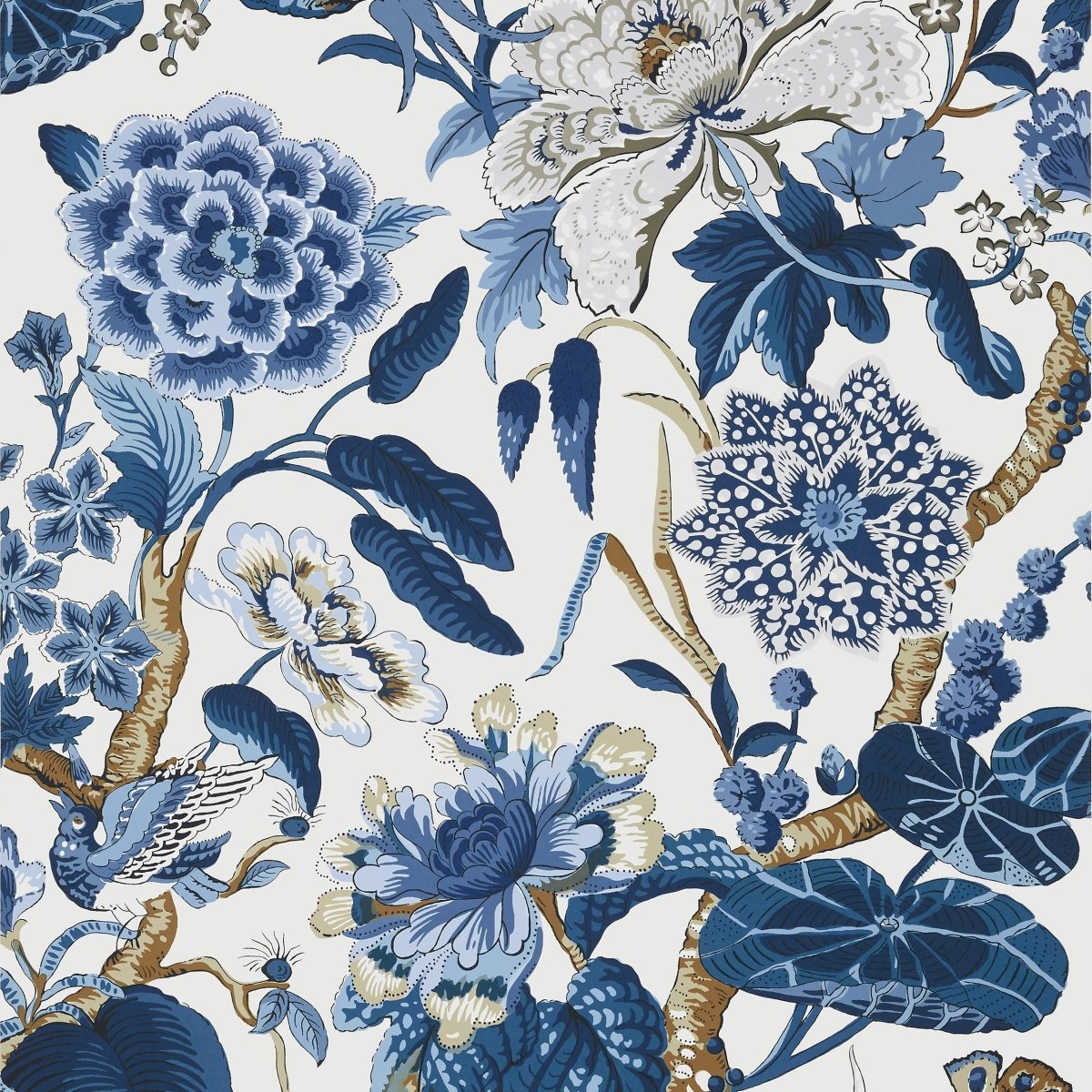 Thibaut Grand Palace Hill Garden Behang T13659 - LAB COLOUR THE WORLD