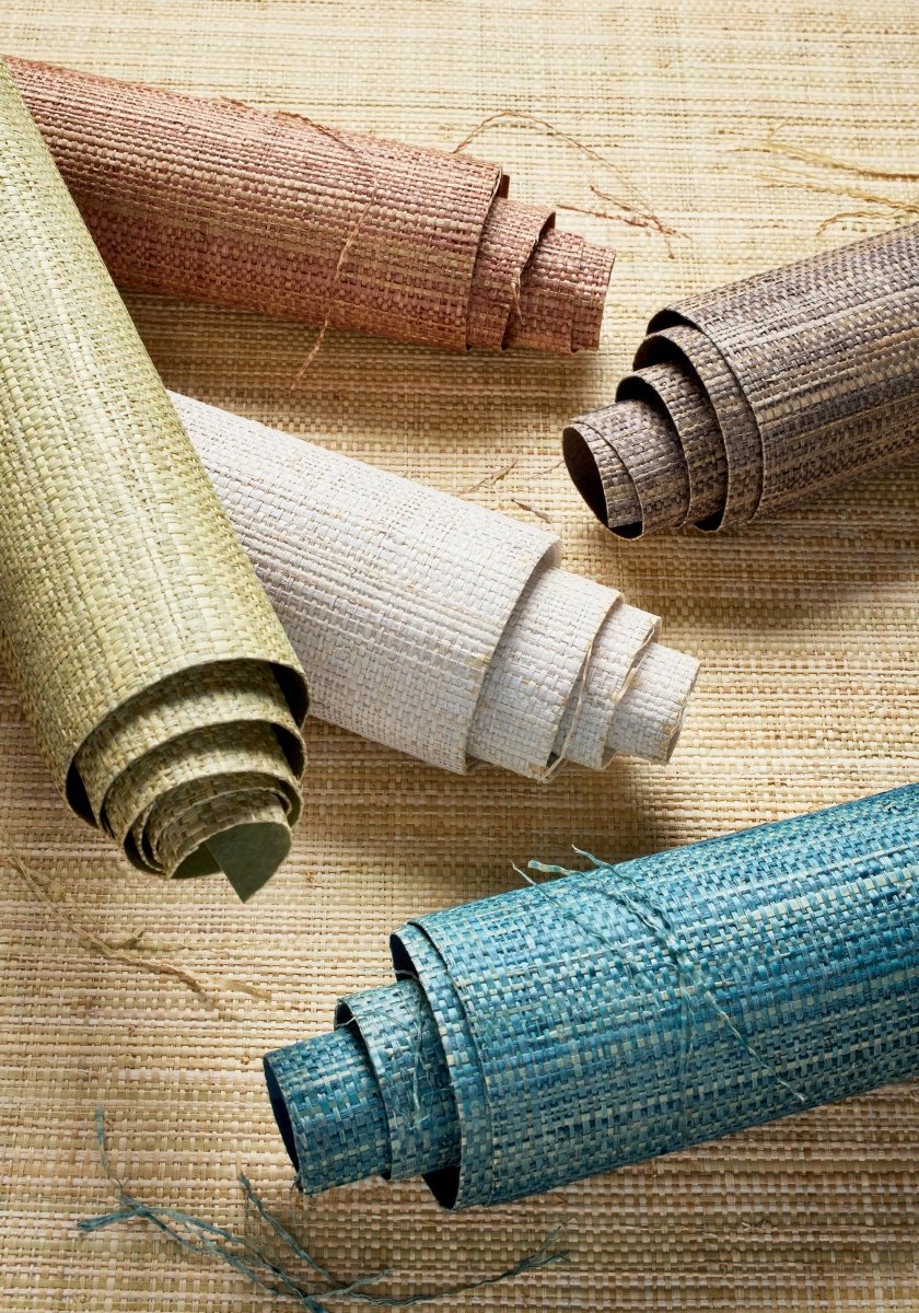 Thibaut Grasscloth Resource 7 Mackinac Behang T10301 - LAB COLOUR THE WORLD