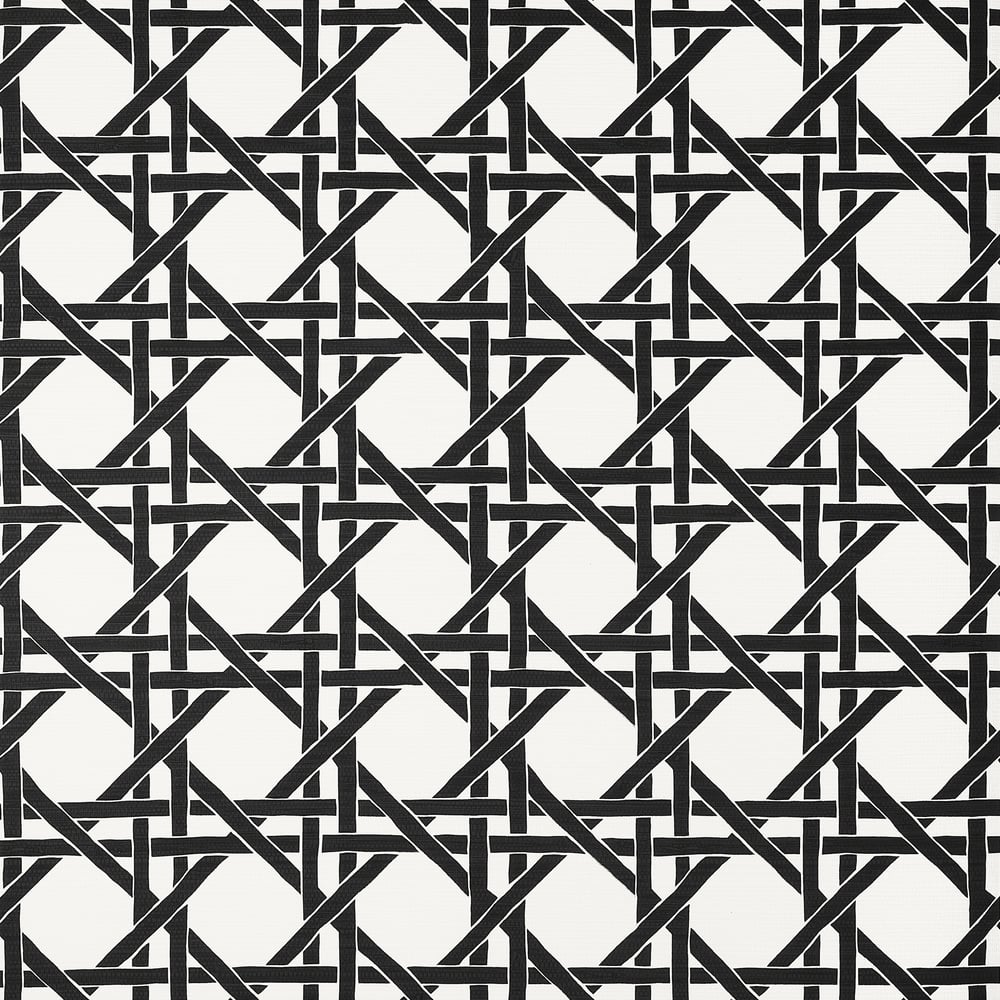 Thibaut Islander CANARY TRELLIS Black T15816 - LAB COLOUR THE WORLD