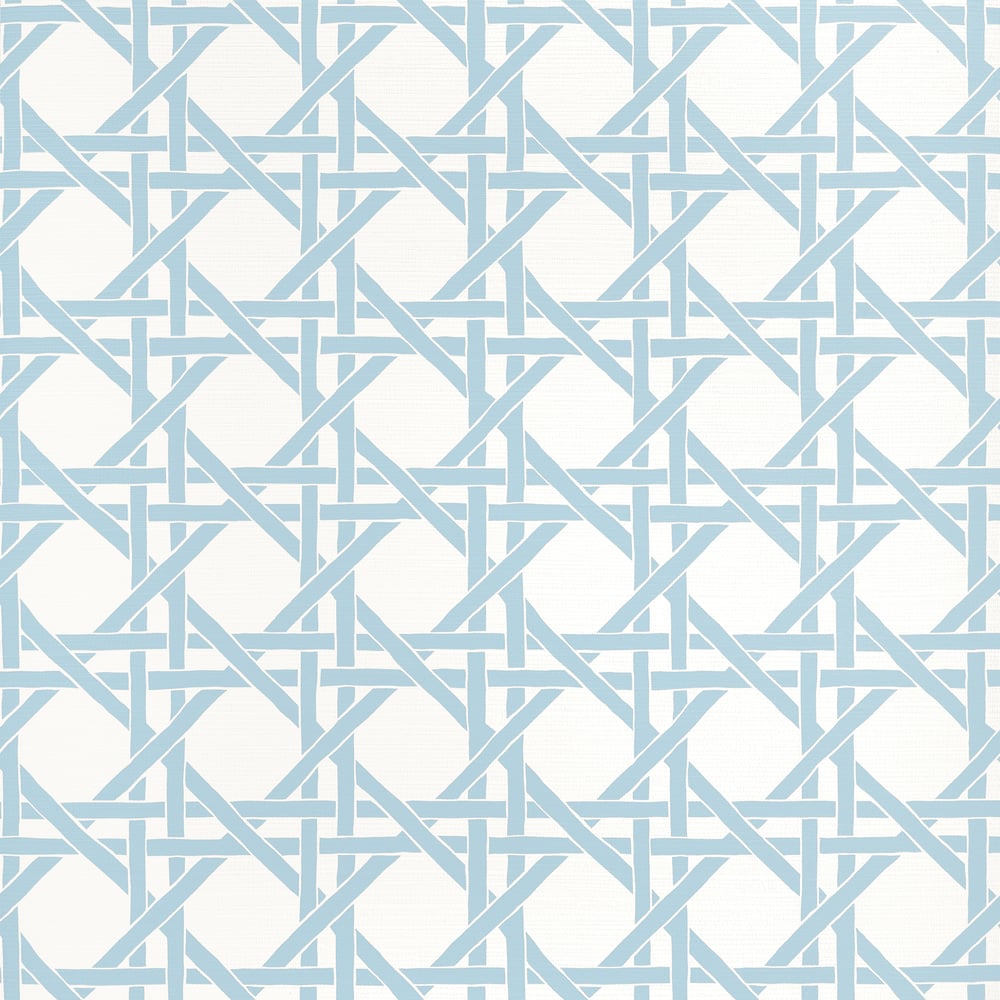 Thibaut Islander CANARY TRELLIS Light Blue T15815 - LAB COLOUR THE WORLD