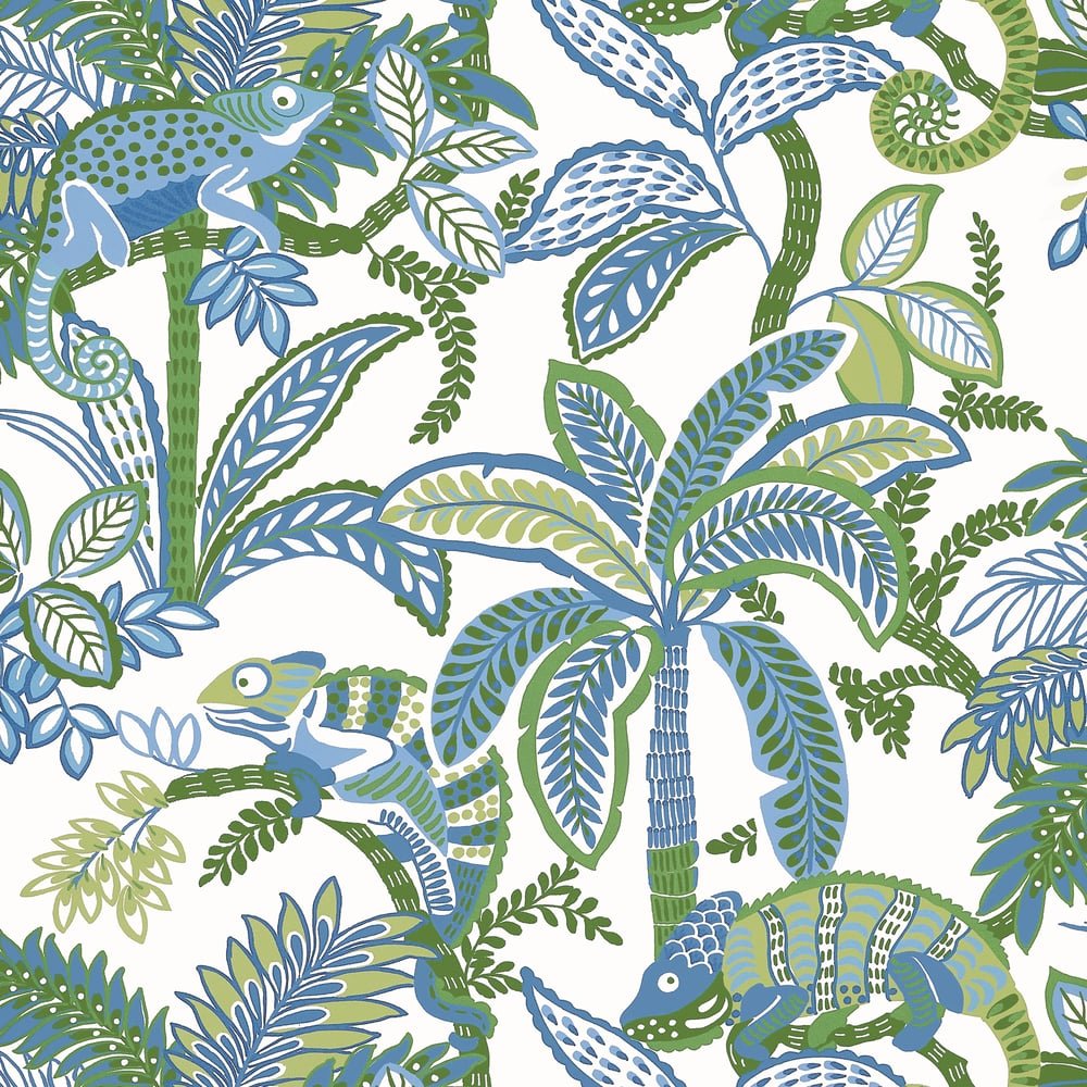 Thibaut Islander IGGY Blue and Green T15845 - LAB COLOUR THE WORLD