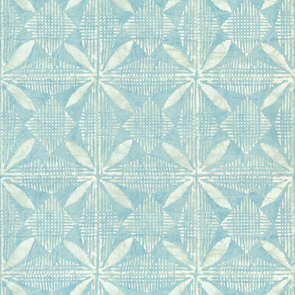 Thibaut Islander TORTUGA BATIK Turquoise T15841 - LAB COLOUR THE WORLD