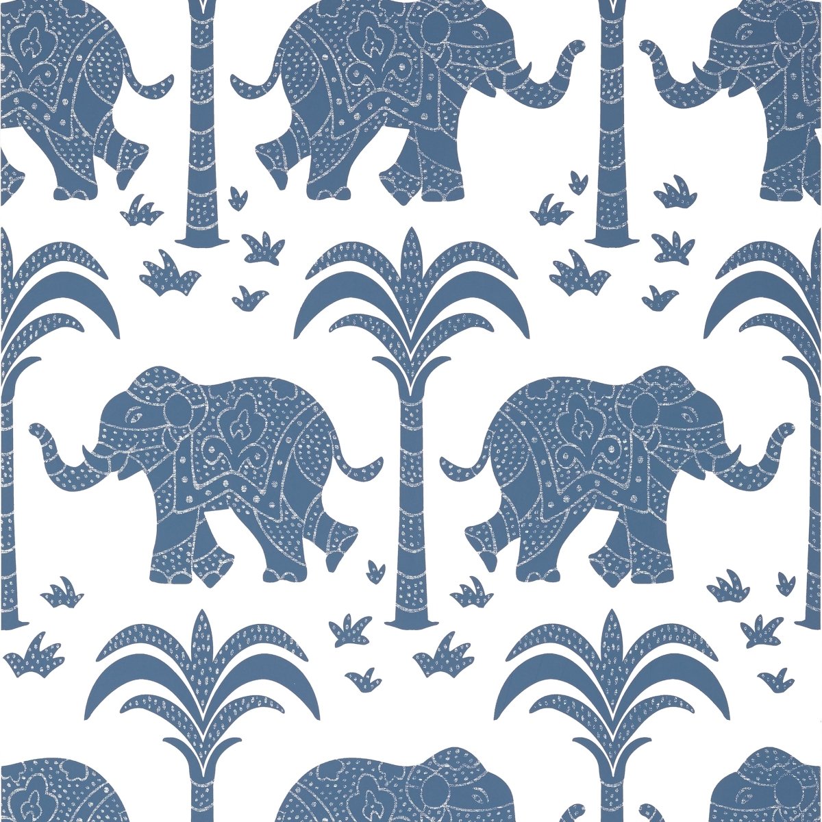 Thibaut Kismet Elephant Behang T16200 - LAB COLOUR THE WORLD