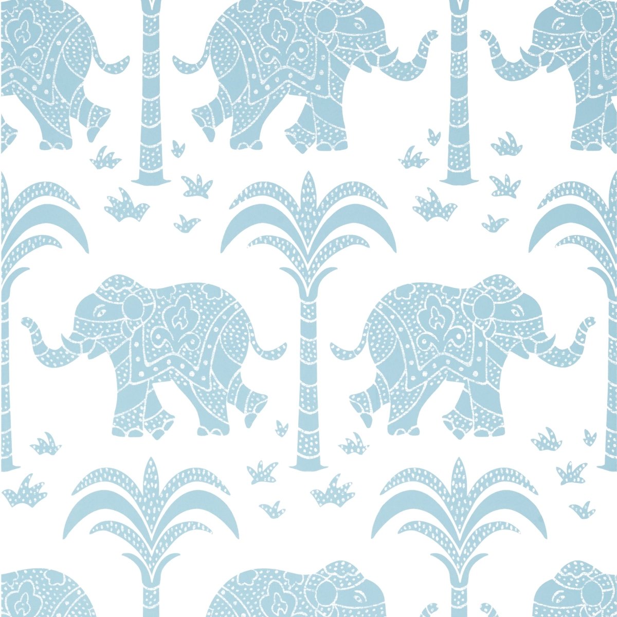 Thibaut Kismet Elephant Behang T16204 - LAB COLOUR THE WORLD