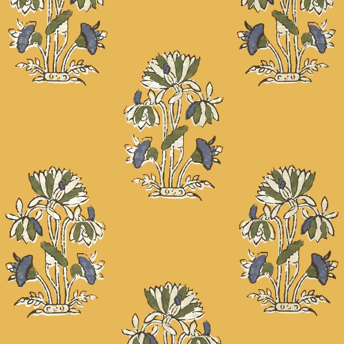 Thibaut Mesa Lily Flower Behang T13202 - LAB COLOUR THE WORLD