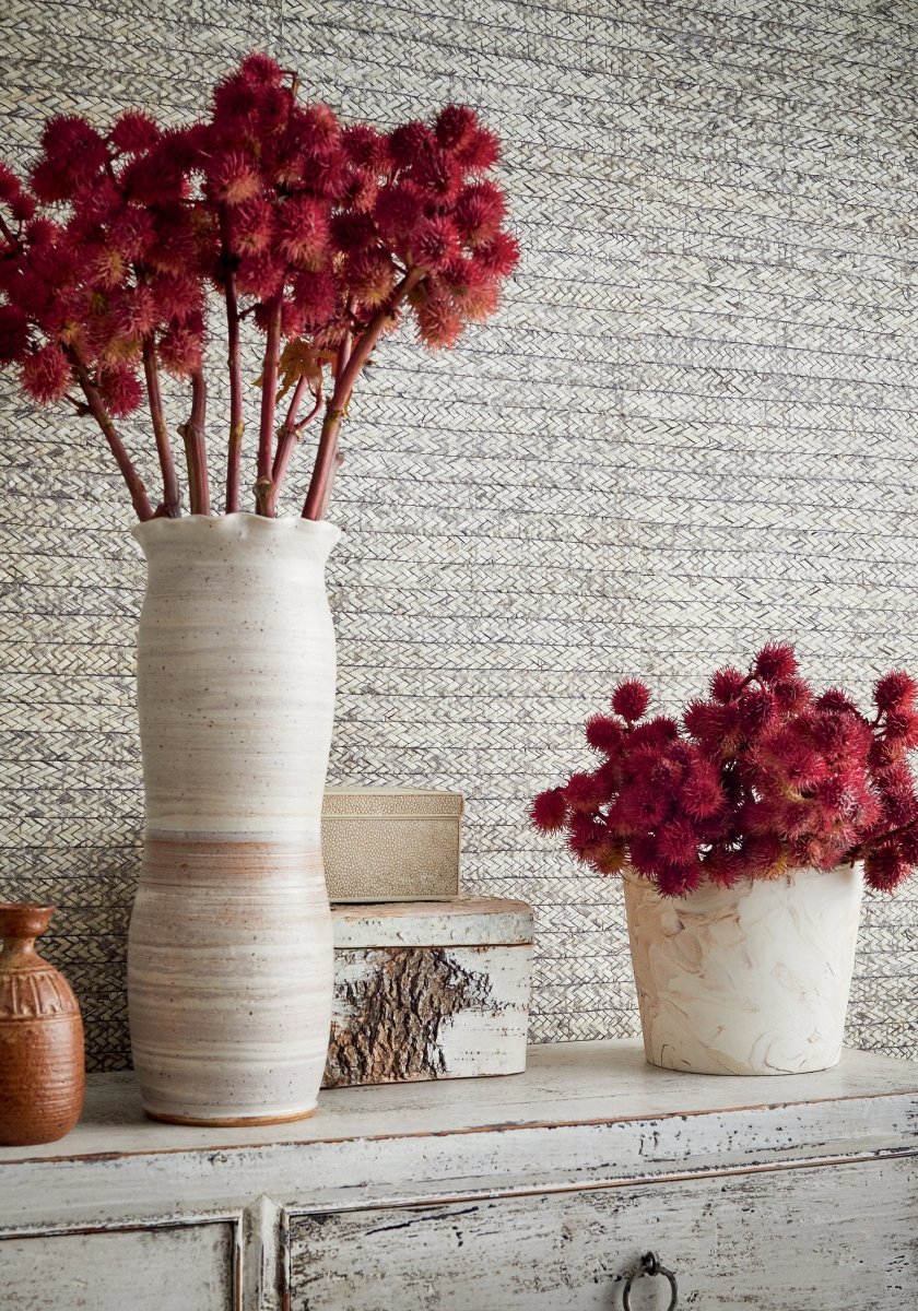 Thibaut Natural Resource 3 Pima Braid Behang T27044 - LAB COLOUR THE WORLD