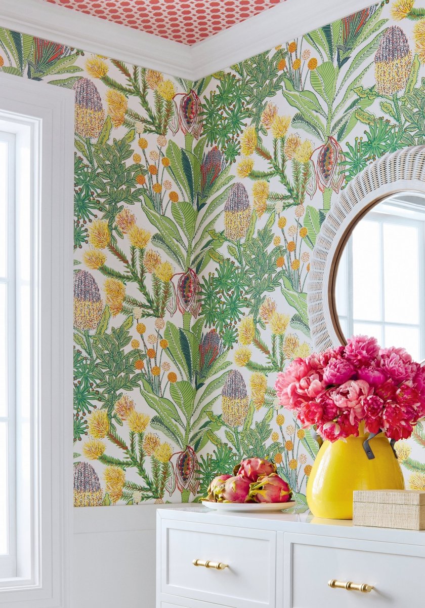 Thibaut Palm Grove Charter Behang T13958 - LAB COLOUR THE WORLD