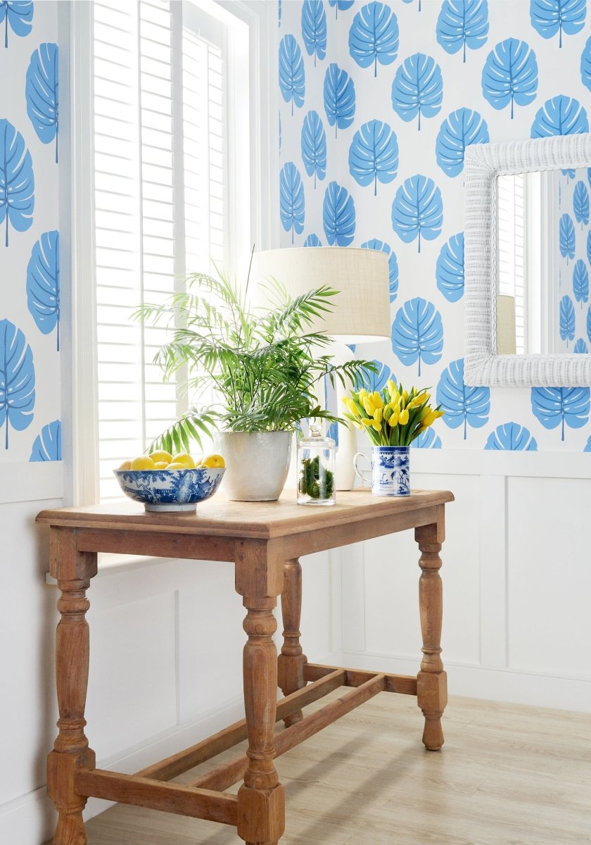 Thibaut Palm Grove Monstera Behang T13953 - LAB COLOUR THE WORLD