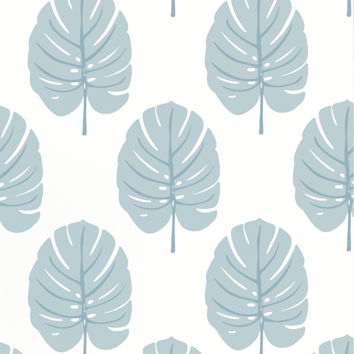 Thibaut Palm Grove Monstera Behang T13954 - LAB COLOUR THE WORLD