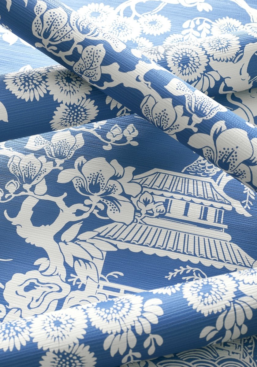 Thibaut Pavilion Japanese Garden Behang T13306 - LAB COLOUR THE WORLD
