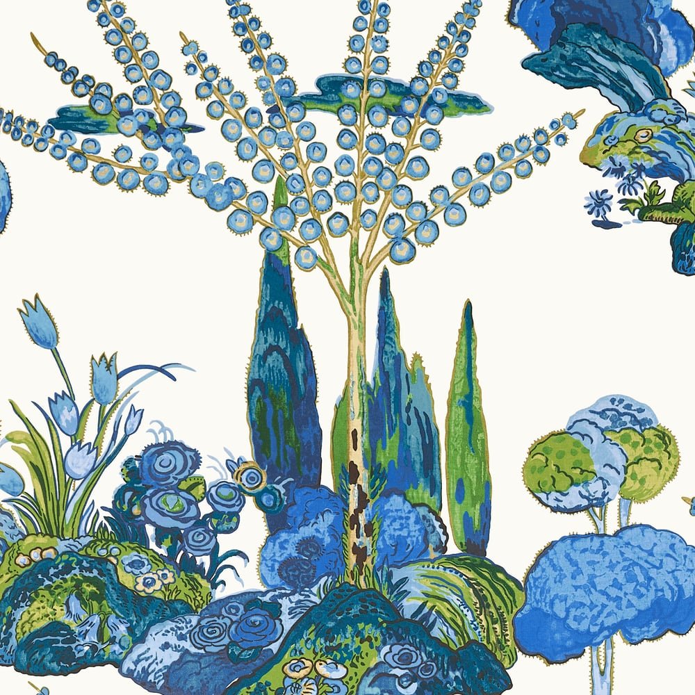 Thibaut Wanderlust ORLEANS Blue and Green T45028 - LAB COLOUR THE WORLD