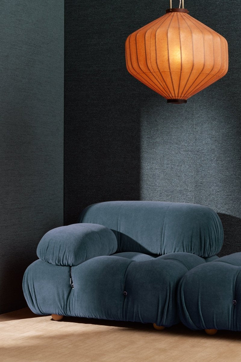 Tissage Mahieu Clouds Behang Sepia - LAB COLOUR THE WORLD