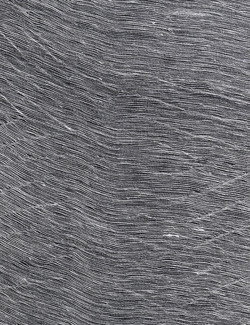 Tissage Mahieu Sculpture Behang Charcoal - LAB COLOUR THE WORLD