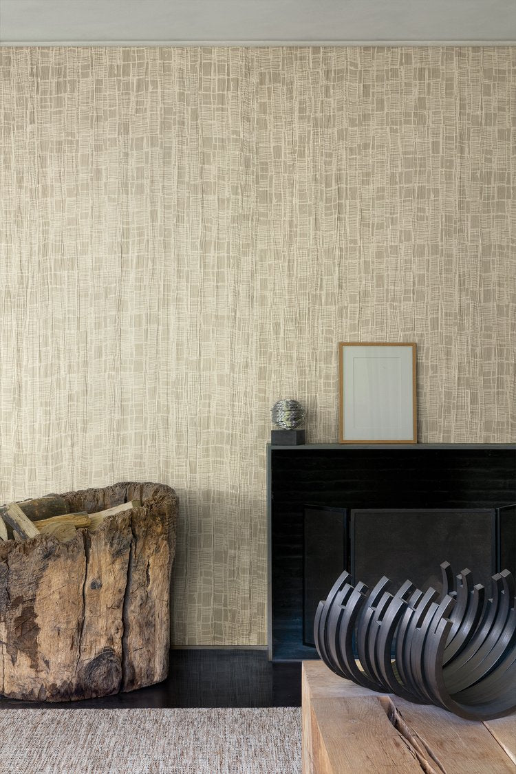 Tissage Mahieu Triad Antilope Behang 307 - LAB COLOUR THE WORLD
