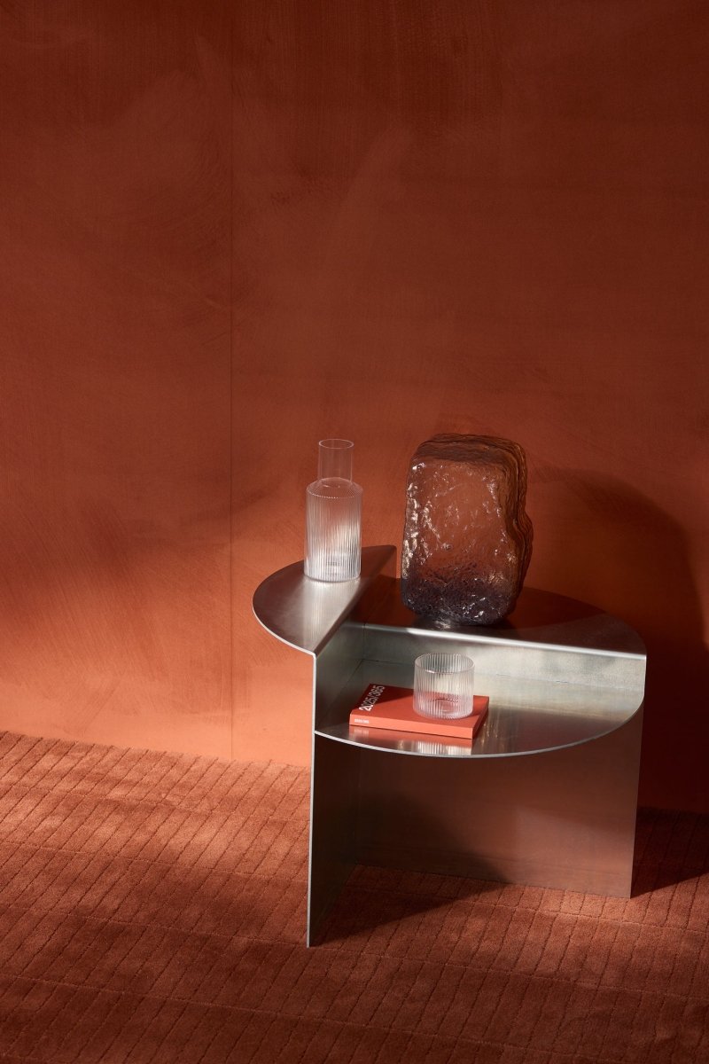 Tissage Mahieu Velveteen Behang Teal - LAB COLOUR THE WORLD