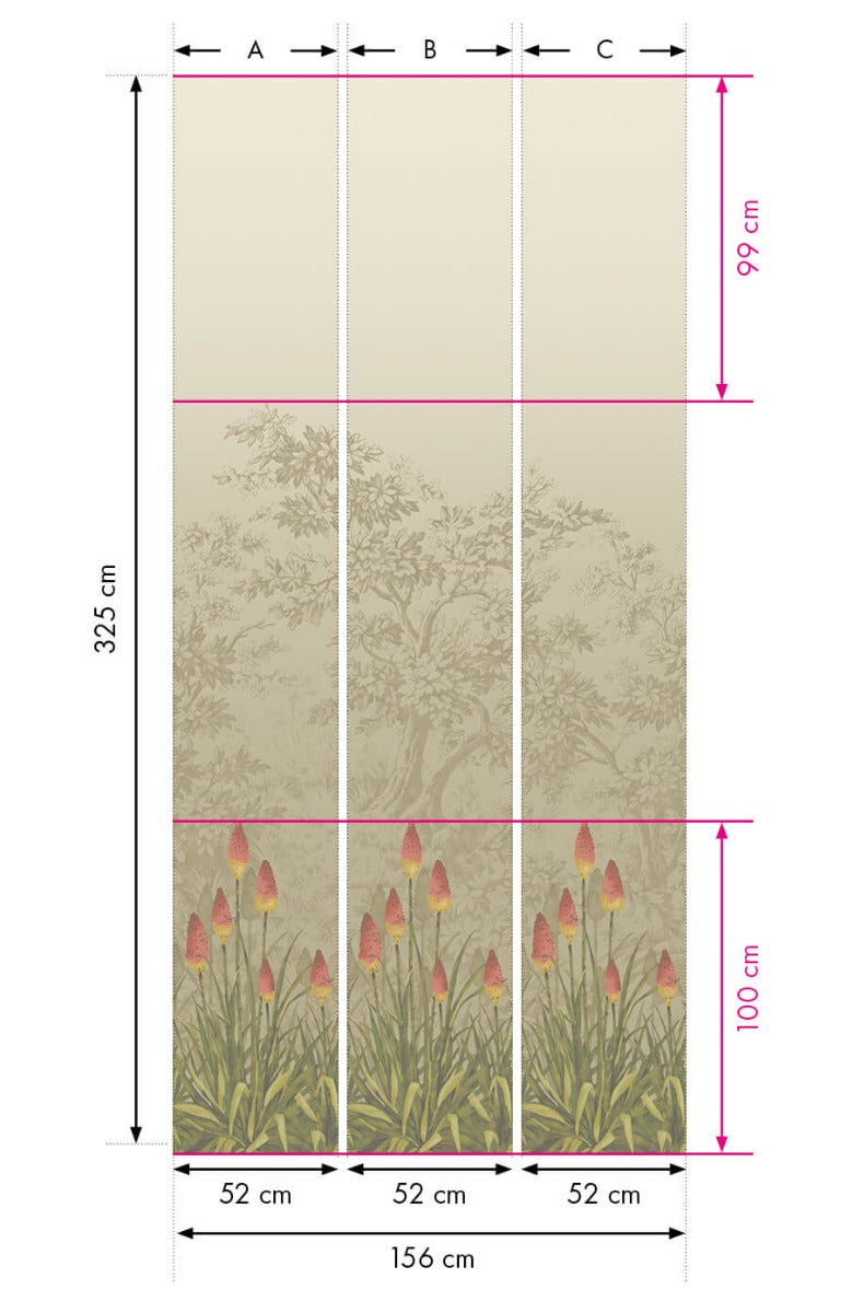Little Greene Upper Brook St Behang 0251UBMIDIZ - LAB COLOUR THE WORLD