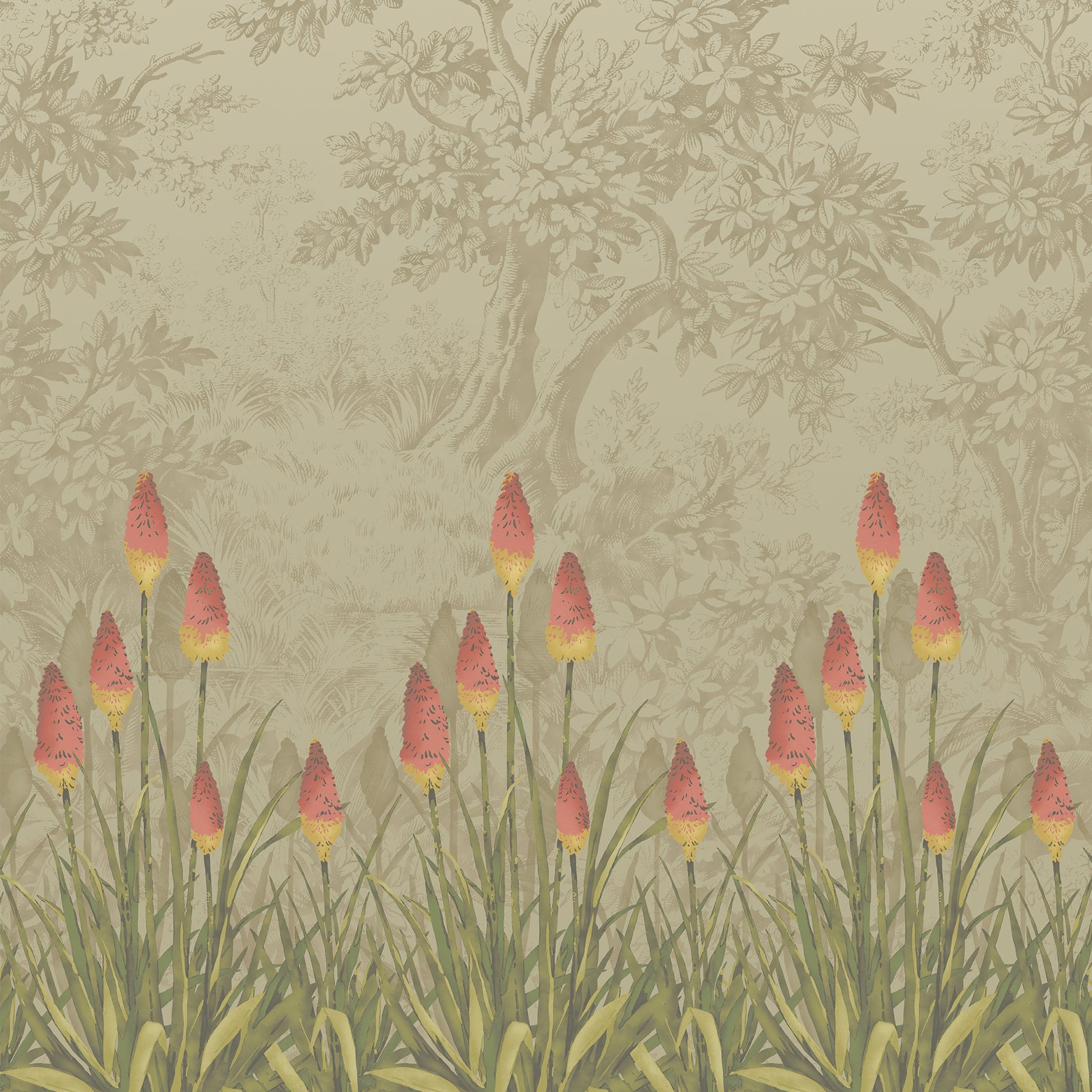 Little Greene Upper Brook St Behang 0251UBMIDIZ - LAB COLOUR THE WORLD