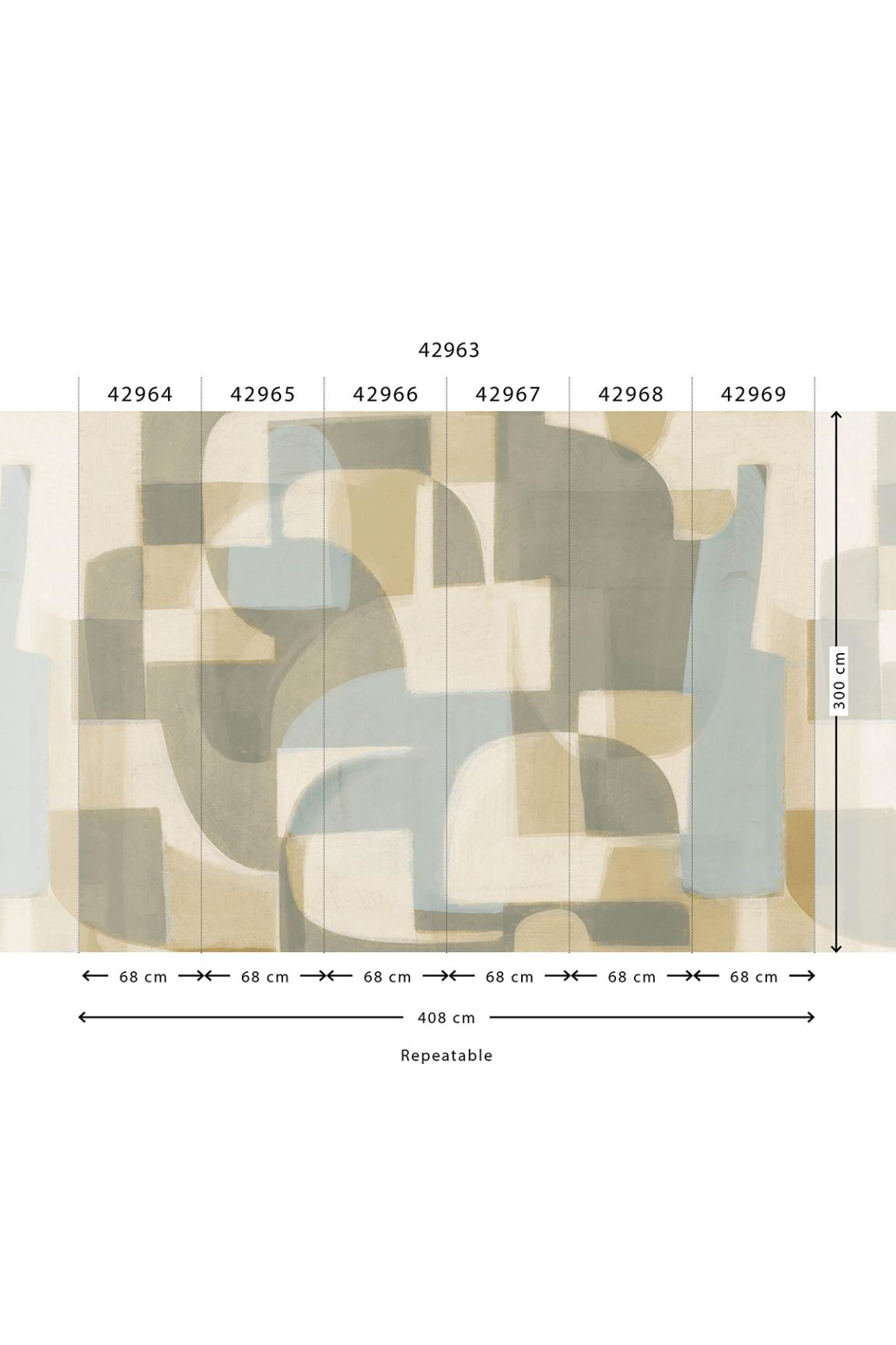 HookedOnWalls Milano Brera panels 42950