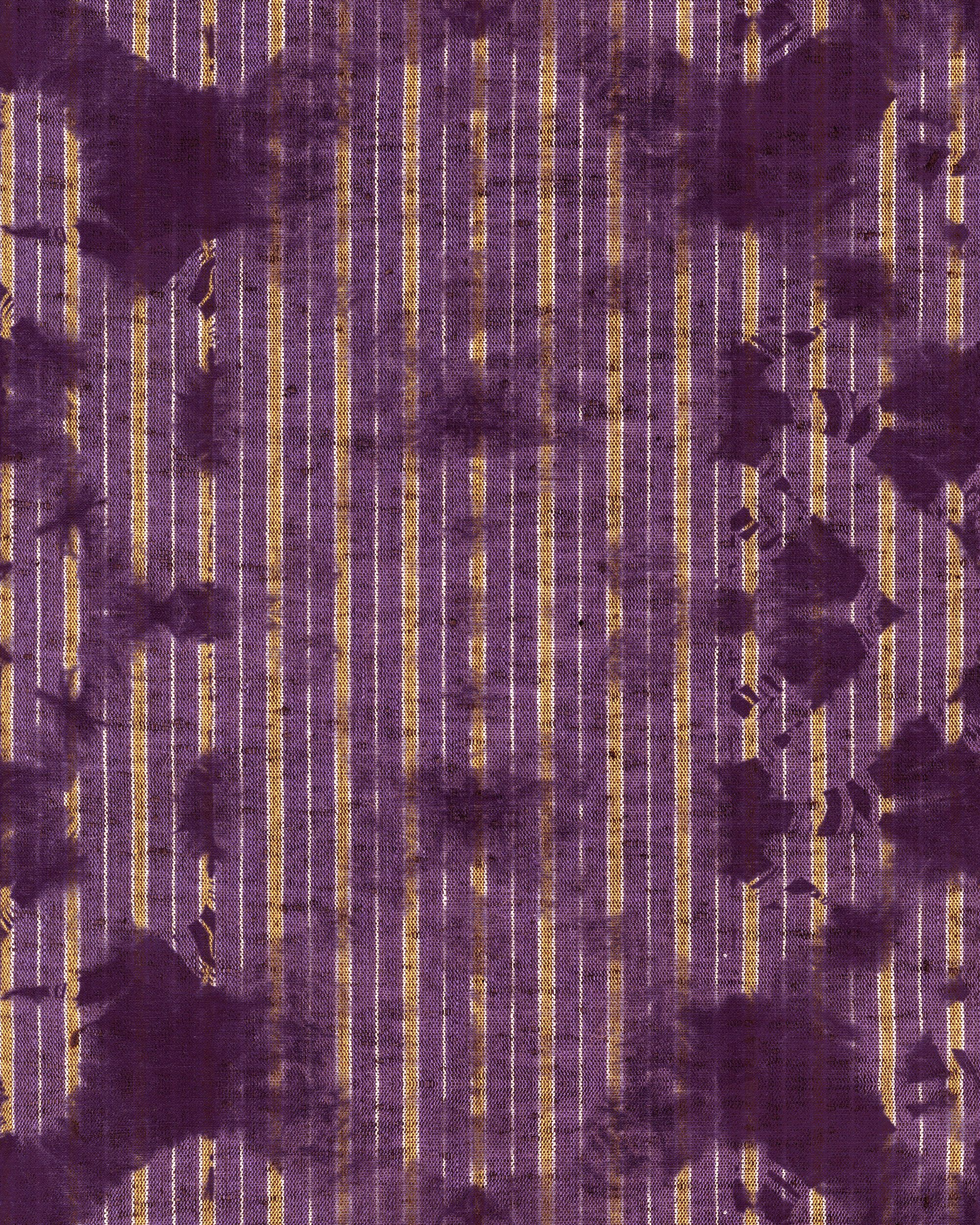 Mind The Gap Washed Shibori Burgund Behang