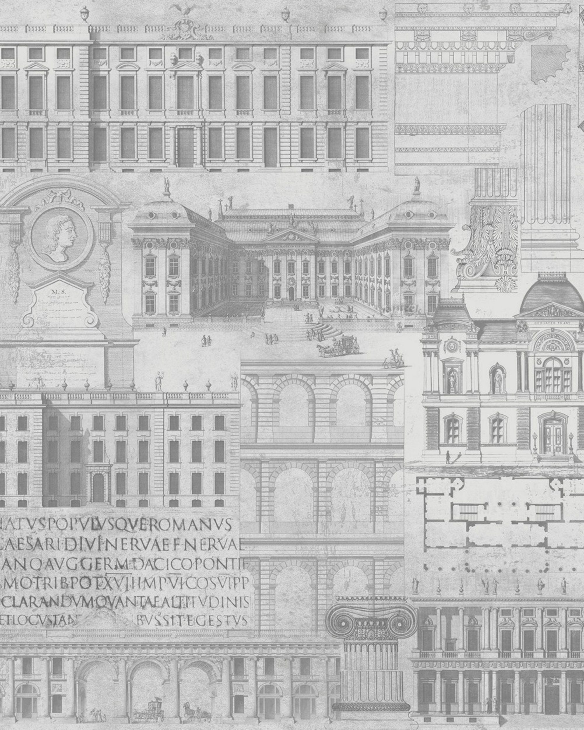Mind The Gap Vitruvius Neutral Behang