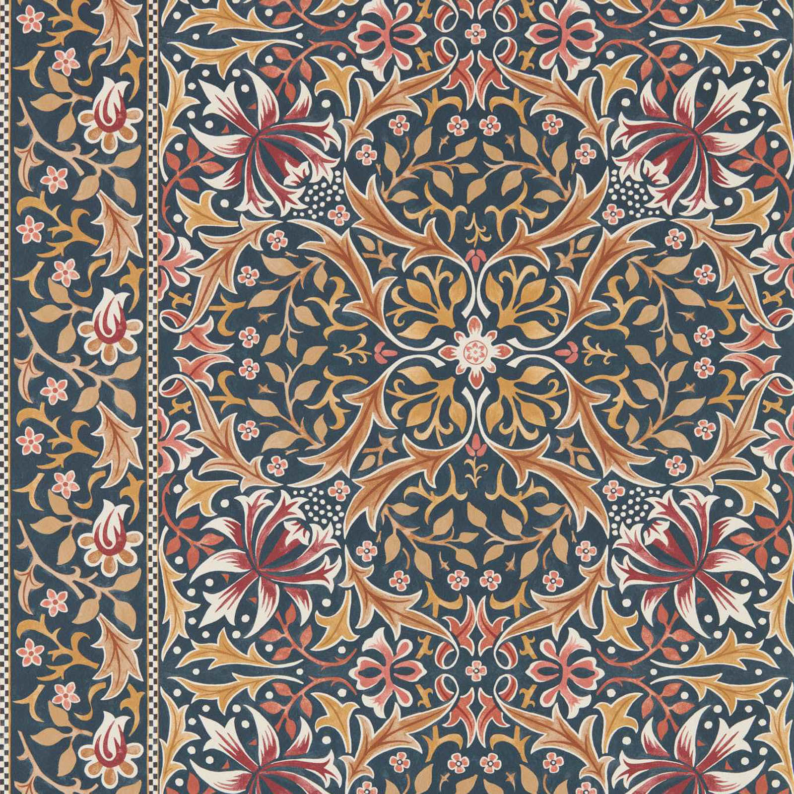 Morris & Co. Walthamstow Behang 217601 - LAB COLOUR THE WORLD