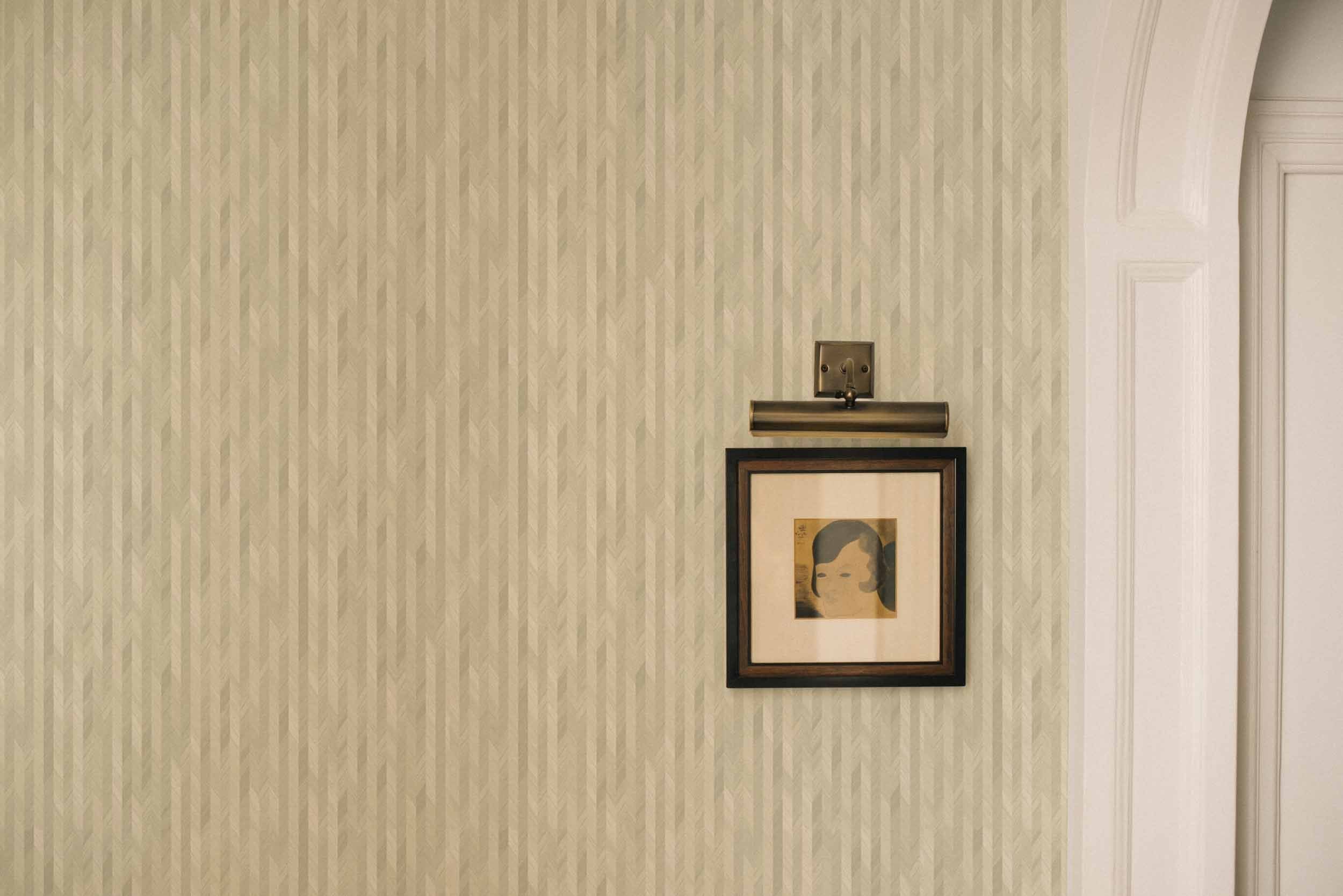 Coordonné Woodcraft Wheat Spike behang A00434 sfeer afbeelding 3