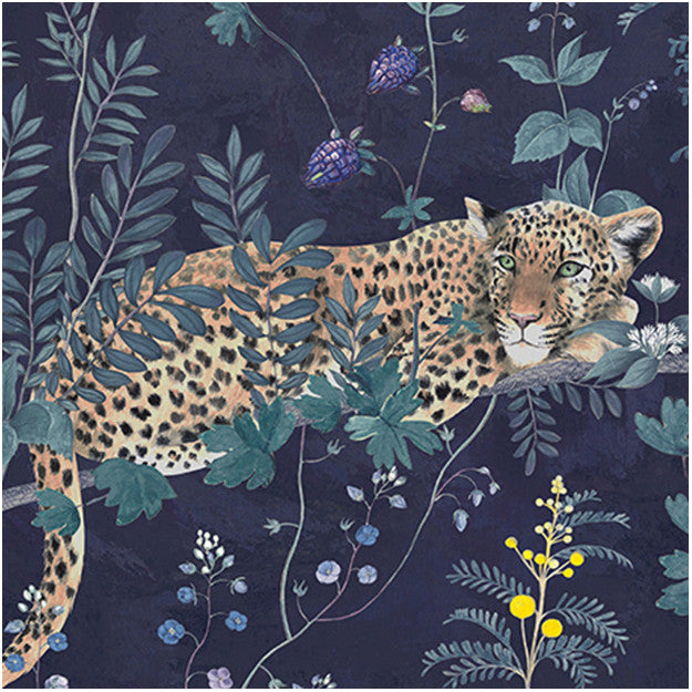 Les Dominotiers Wild Story, Midnight Behang DOM 307-1