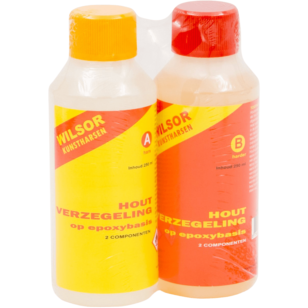 Wilsor Houtverzegeling 2 componenten 500 ml - LAB COLOUR THE WORLD