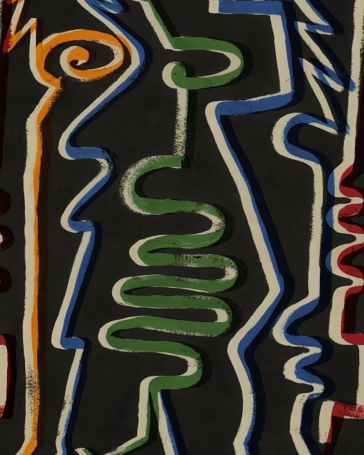 Mind The Gap Chameleon Anthracite Behang