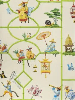 Pierre Frey Les singes savants Behang FP770001 - LAB COLOUR THE WORLD