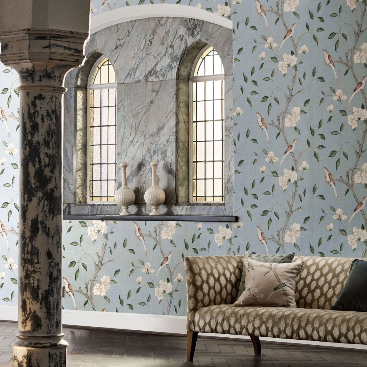 Zoffany Eleonora Print Behang 313047 - LAB COLOUR THE WORLD