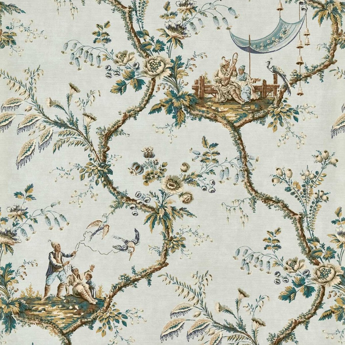 Zoffany Emperors Musician Behang 313048 - LAB COLOUR THE WORLD