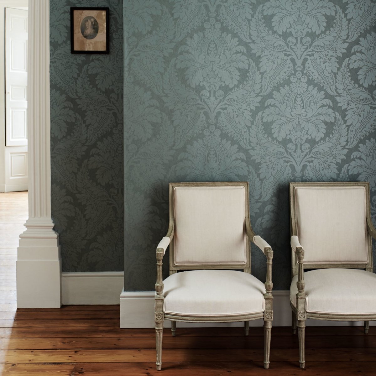 Zoffany Malmaison Damask Behang 311996 - LAB COLOUR THE WORLD