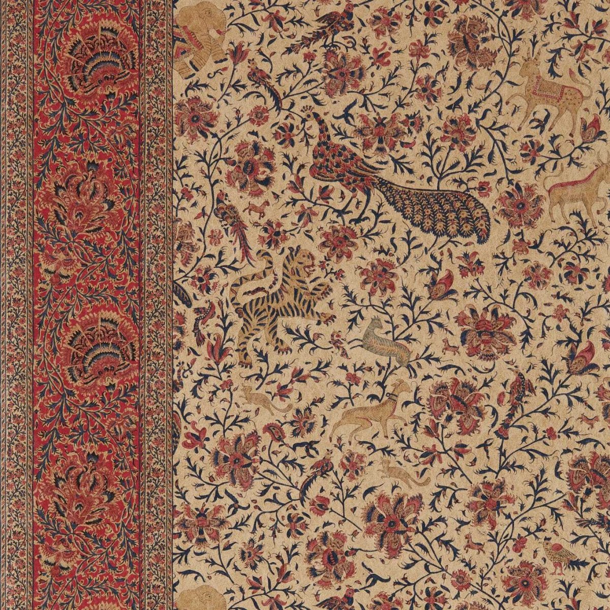 Zoffany Mughal Menagerie Behang 313112 - LAB COLOUR THE WORLD