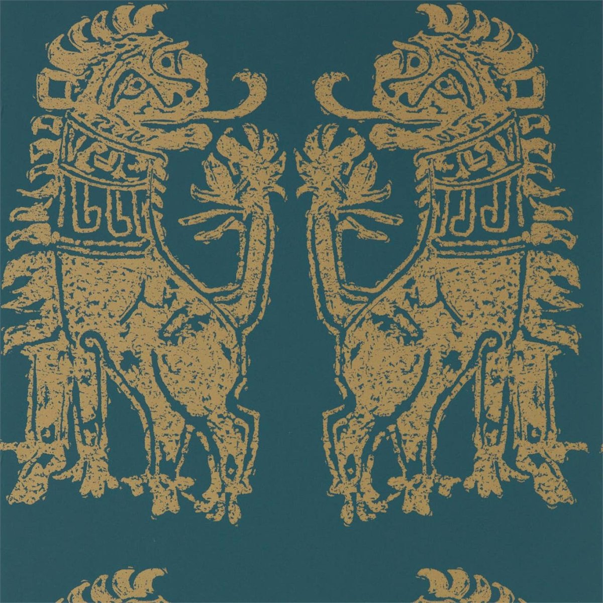 Zoffany Sicilian Lion Behang 312977 - LAB COLOUR THE WORLD