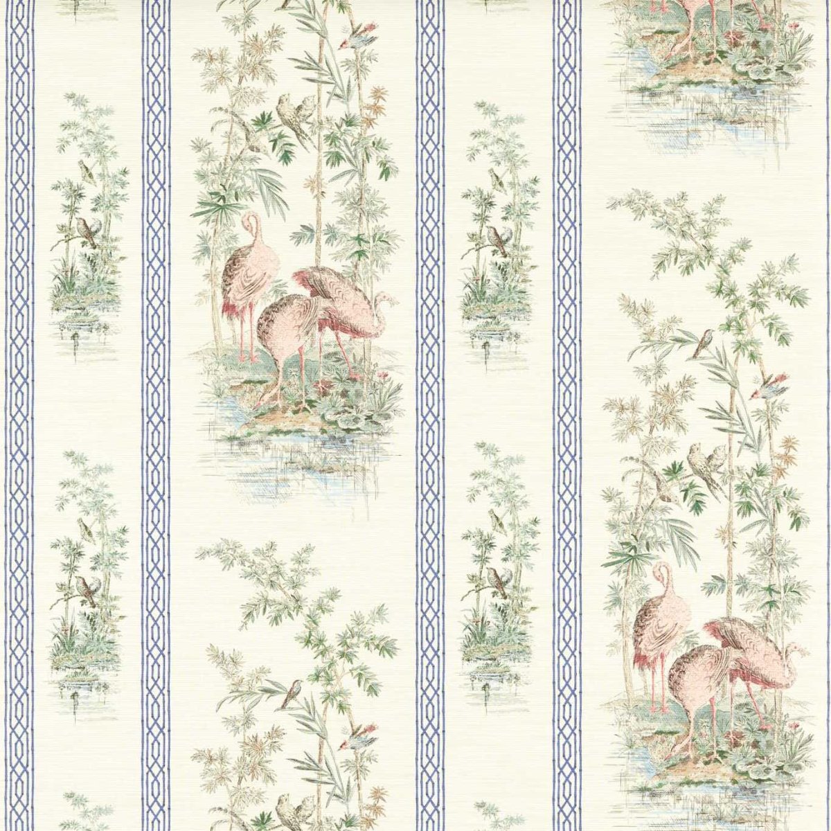 Zoffany Storks & Thrushes Behang 313032 - LAB COLOUR THE WORLD