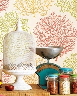 sanderson coral reef behang sfeer 2